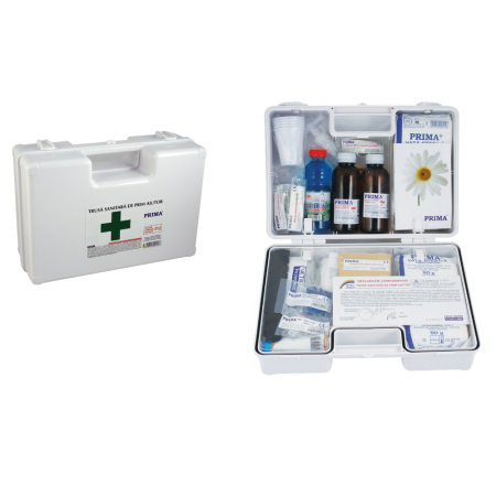 Echipamente de protectie - Trusa sanitara de prim ajutor, portabila, cu maner
