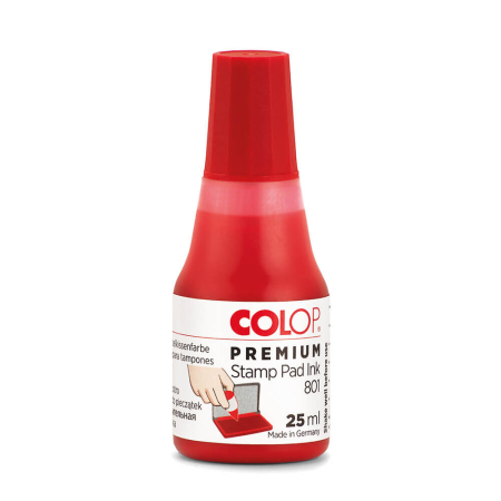 Accesorii pentru birou - Tus Colop pentru stampile, rosu