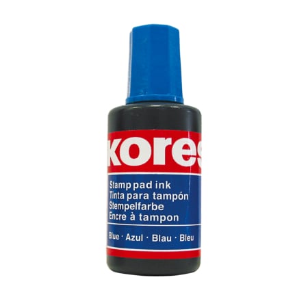 Accesorii pentru birou - Tus Kores pentru tusiera, albastru