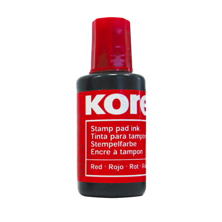 Accesorii pentru birou - Tus Kores pentru tusiera, rosu