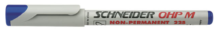 Markere pe baza de apa - Universal non-permanent marker SCHNEIDER Maxx 225 M, varf 1mm - albastru