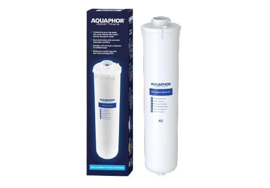 Cartus Aquaphor K5 filtrare 5 microni, pentru filtrele Crystal si osmoza inversa, filtrare 5 microni [1]