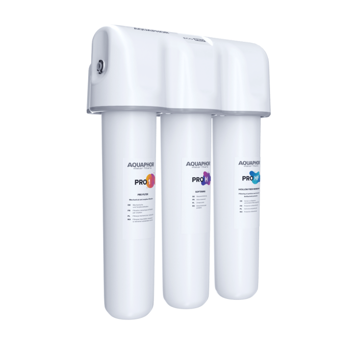 Filtru Aquaphor Crystal Eco H PRO, cu PRO1 PRO H PRO HF pentru filtrare, dedurizare si protectie bacteriana [2]