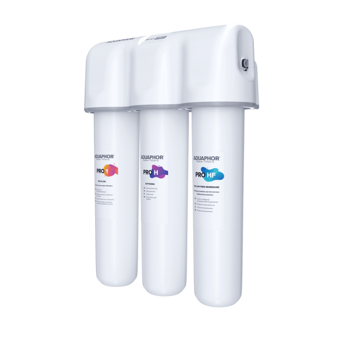 Filtru Aquaphor Crystal Eco H PRO, cu PRO1 PRO H PRO HF, Baterie Neagra, pentru filtrare, dedurizare si protectie bacteriana [3]