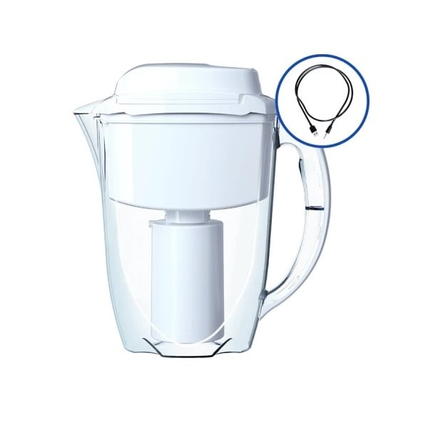 Pachet cadou Filtru de apa potabila Modern 2 Alb, montare pe chiuveta + Cana Filtranta JS500, cartuse incluse [6]