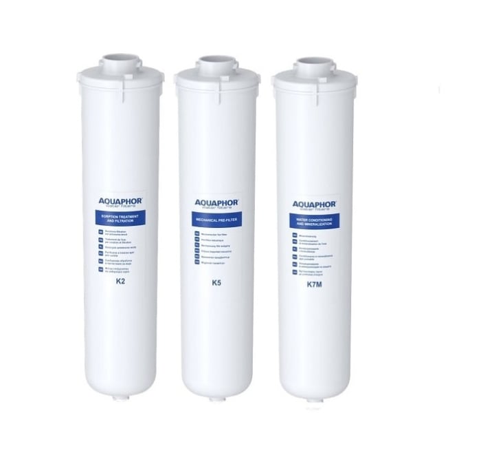 Set 3 cartuse rezerva K2, K5, K7M pentru sistemul de osmoza inversa [1]