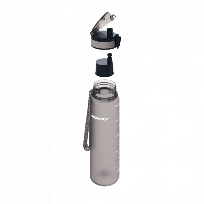 Sticla Filtranta Aquaphor City, 0.5l, gri, cartus inclus [3]