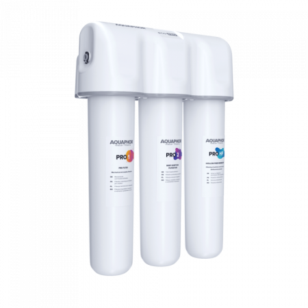 Filtru Aquaphor Crystal Eco PRO, cu PRO1/ PRO2/ PRO HF, Baterie Neagra, pentru filtrare si protectie bacteriana [3]