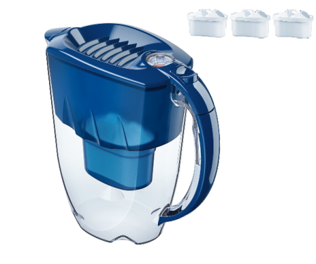 Pachet cadou Craciun filtru Modern 2, cu montare la chiuveta + un set suplimentar de cartuse de schimb B200 + o cana filtranta Amethyst Albastra cu 3 cartuse Maxfor+ incluse. [6]