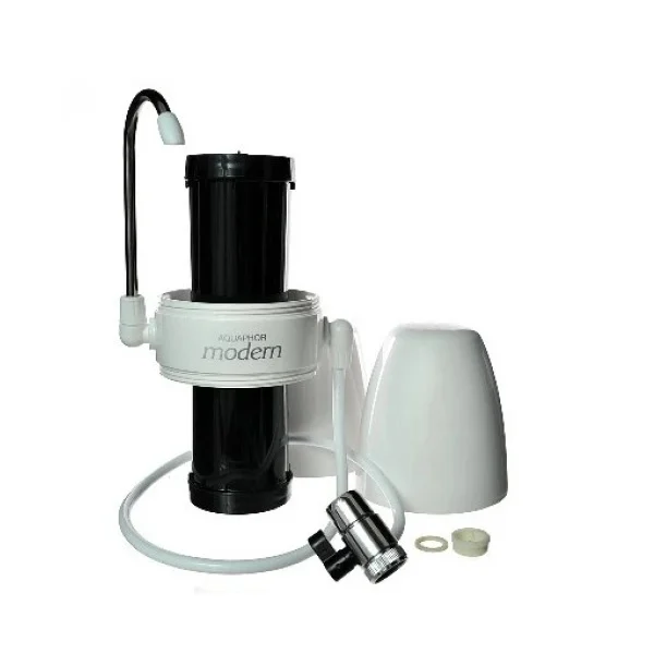 Pachet cadou Craciun filtru Modern 2, cu montare la chiuveta + un set suplimentar de cartuse de schimb B200 + o cana filtranta Amethyst Albastra cu 3 cartuse Maxfor+ incluse. [2]