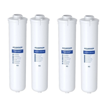 Cartuse filtre Crystal si Osmoza inversa - Set 2 cartuse K2, 2 cartuse K5