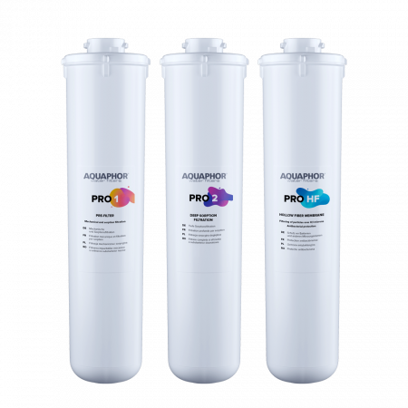 Filtre/ Cartuse de schimb - Setul de cartuse de rezerva pentru filtrul Aquaphor ECO PRO
