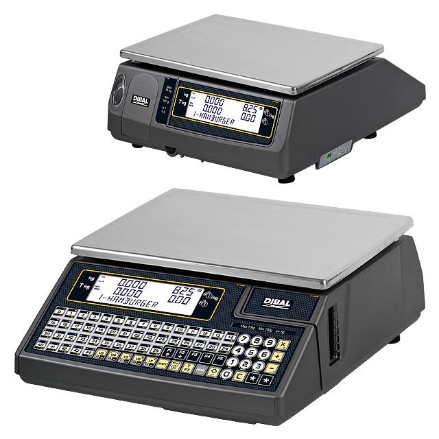 Cantar cu etichete Dibal Wind W015 [3]