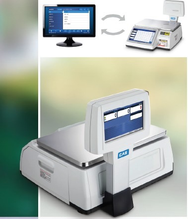 Cantar cu etichete si touchscreen CAS CL7200 [3]