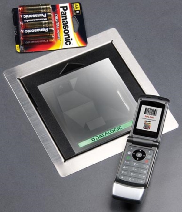 Cititor coduri de bare Datalogic Magellan 3300HSi, 2D, USB, kit, gri [5]