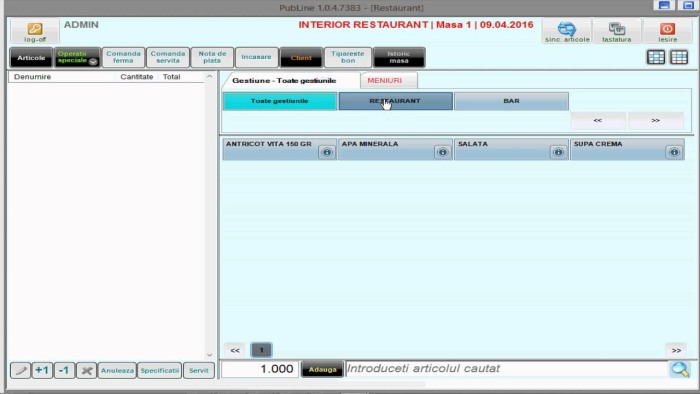 Implementare Soft Gestiune Magazin Saga Marketline [3]