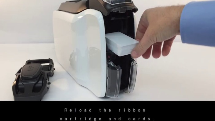 Imprimanta de carduri Zebra ZC100 single side [5]