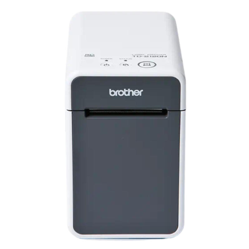Imprimanta de etichete Brother TD-2120N, 203DPI, USB, Serial, Ethernet, bara de rupere [2]