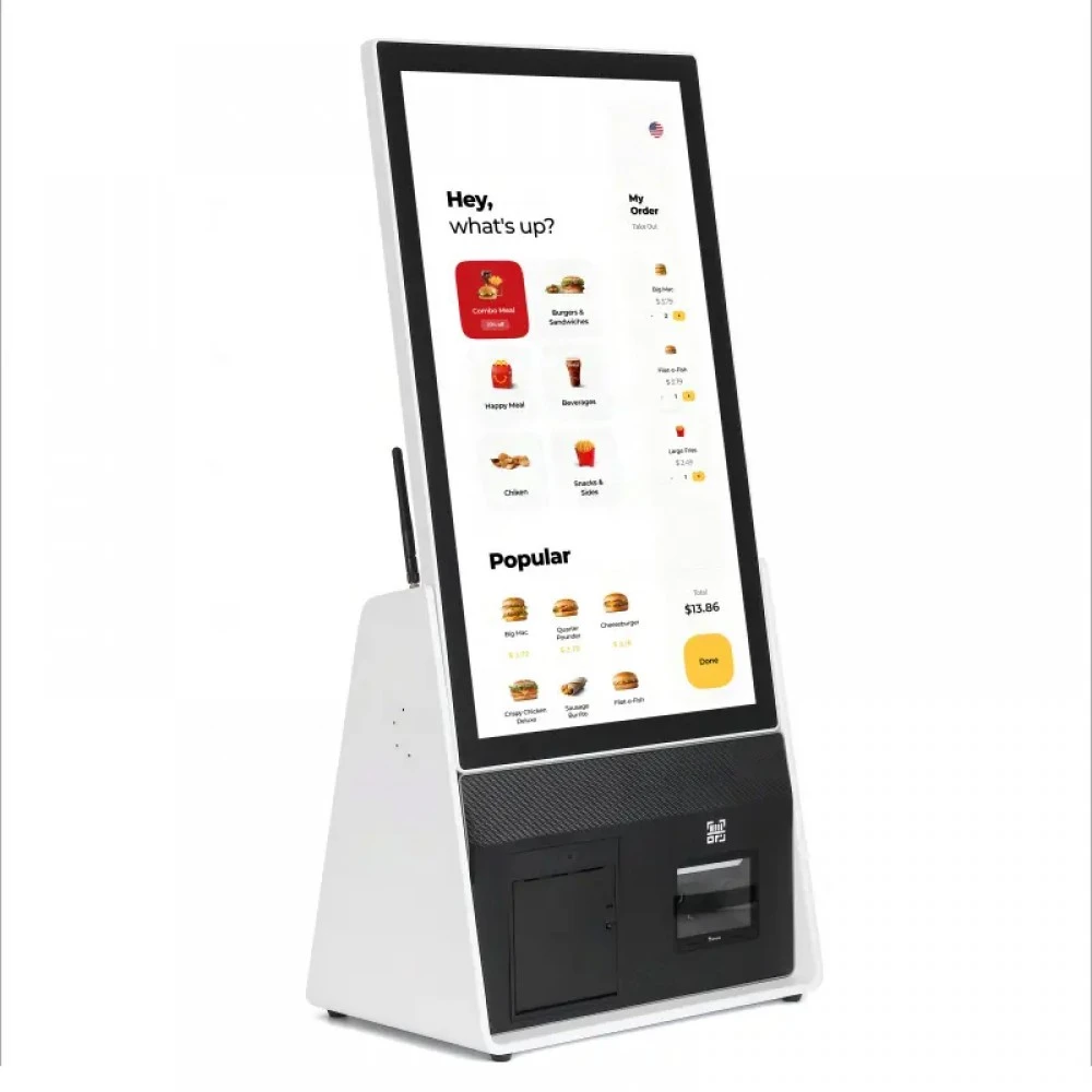 Kiosk interactiv Self-Service PosExpert FAST ORDER, 23.8 inch, i3-Gen 10, 16Gb RAM, 256Gb SSD, WiFi [3]