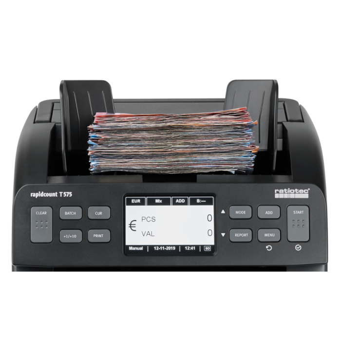 Masina de numarat bancnote cu numarare cantitativa si valorica Ratiotec  Rapidcount T575 [4]
