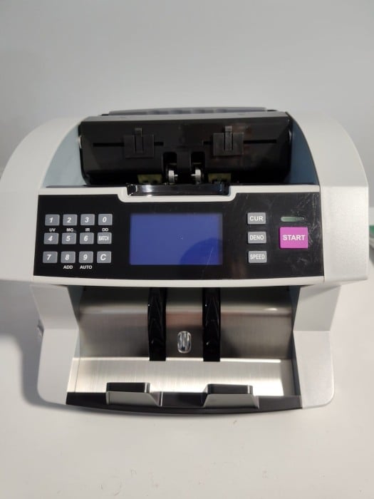 Masina de numarat bancnote profesionala cu feeder ORIZONTAL Bill Counter 950 UV/MG/IR [5]