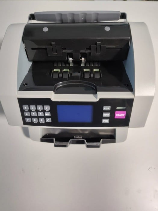 Masina de numarat bancnote profesionala cu feeder ORIZONTAL Bill Counter 950 UV/MG/IR [4]