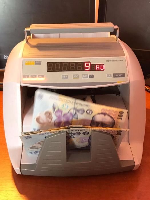 Masina numarat bancnote Ratiotec Rapidcount S60 [4]