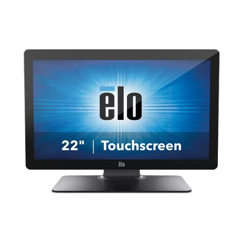 Monitor POS touchscreen Elo Touch 2202L, 22 inch, FHD, PCAP, USB, stand, negru [2]