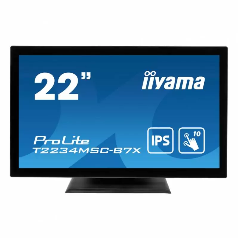 Monitor POS touchscreen iiyama ProLite T2234MSC-B7X, 22 inch, Full HD, PCAP, negru [4]