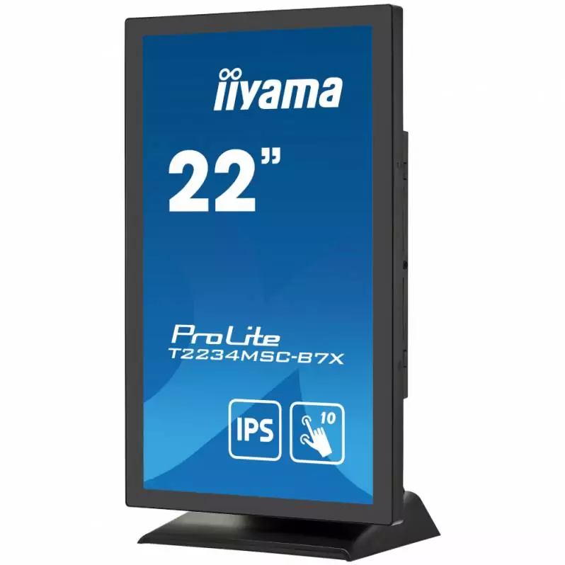 Monitor POS touchscreen iiyama ProLite T2234MSC-B7X, 22 inch, Full HD, PCAP, negru [2]
