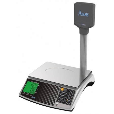 Cantare electronice - Cantar comercial Aclas PS6BX cu brat