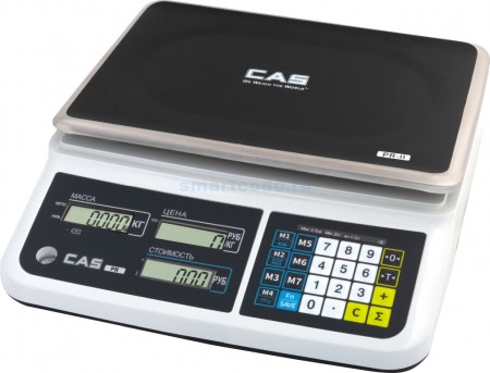 Cantare comerciale - Cantar comercial CAS PRII 15/30 kg cu interfata RS232
