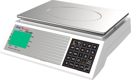 Cantare comerciale - Cantar comercial cu verificare metrologica si acumulator incluse ACLAS PS1A