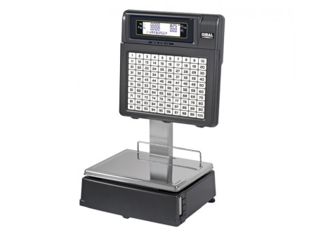 Cantar cu etichete autoservire Dibal Mistral M525 display dublu