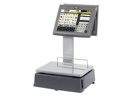 Cantare electronice - Cantar cu etichete Dibal D-955 cu touchscreen+afisaj client 7"