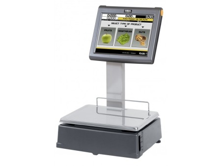 Cantare electronice - Cantar cu etichete Dibal D-955 panou autoservire touchscreen