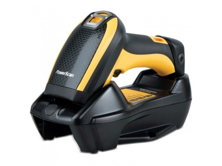 Cititoare coduri bare & Terminale portabile - Cititor coduri de bare Datalogic PowerScan PBT9100, 1D, Bluetooth, serial, kit