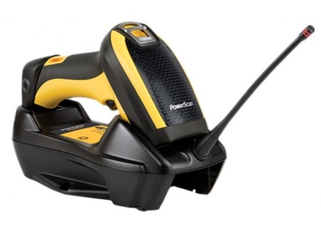 Cititoare coduri bare & Terminale portabile - Cititor coduri de bare Datalogic PowerScan PM9100, 1D, RF, USB, kit