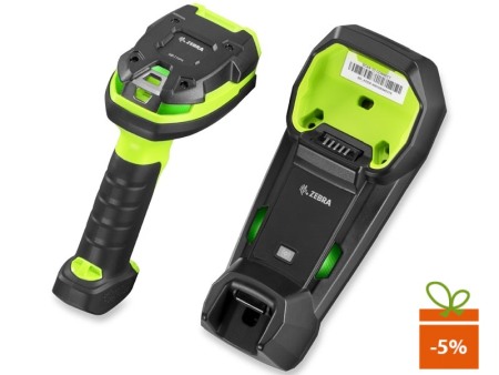 Cititor coduri de bare Zebra DS3678-HD, 2D, Bluetooth, cradle [2]