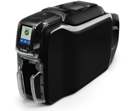 Imprimante - Imprimanta de carduri Zebra ZC350 Single Side Ethernet