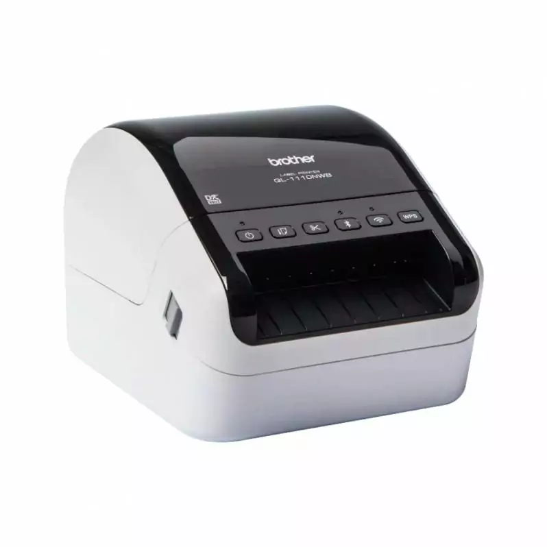 Case marcat fiscale - Imprimanta de etichete Brother QL-1110NWB, 300DPI, Wi-Fi, auto-cutter