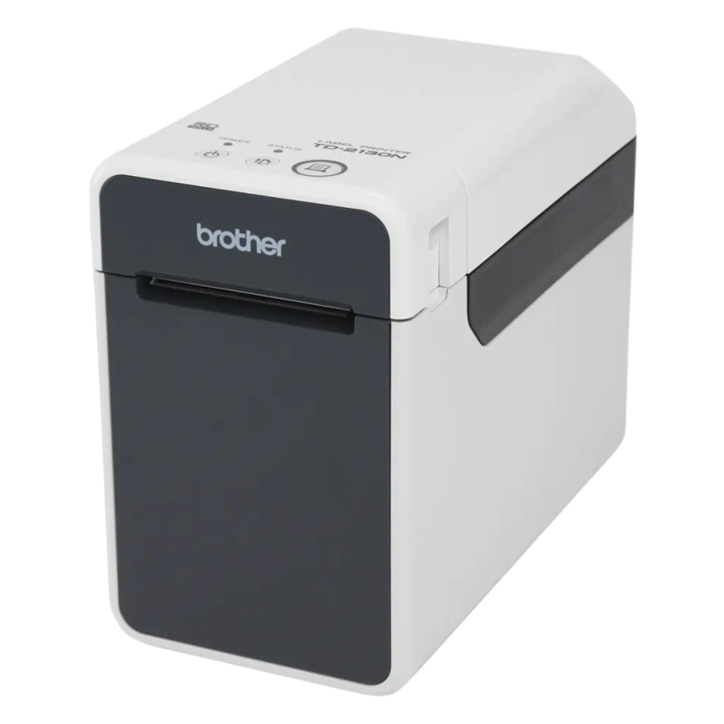 Imprimante matriciale - Imprimanta de etichete Brother TD-2120N, 203DPI, Wi-Fi, USB, Serial, Ethernet, bara de rupere