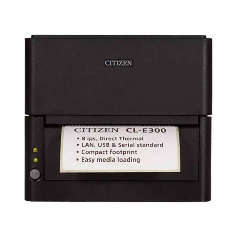 Imprimanta de etichete Citizen CL-E300, 203DPI, Ethernet, neagra [1]
