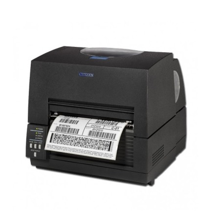 Imprimante etichete - Imprimanta de etichete Citizen CL-S6621, TT/DT, 203 dpi, 6 ips, 6,6" print width, 5" media roll, Fan fold