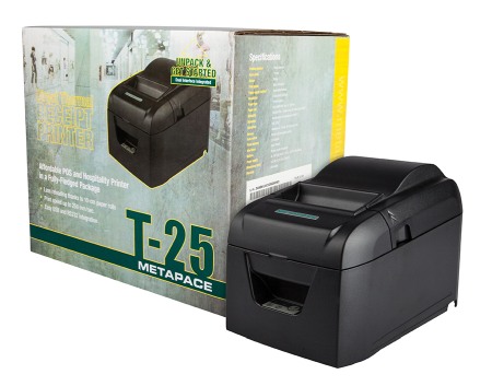 Imprimanta termica Metapace T-25, 203DPI, USB, serial, cutter [3]