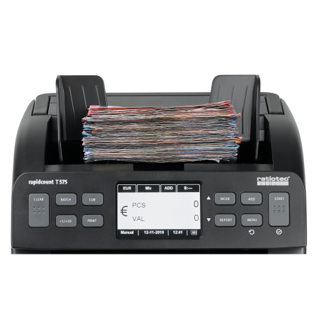 Masina de numarat bancnote cu numarare cantitativa si valorica Ratiotec  Rapidcount T575 [3]