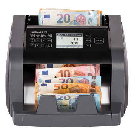 Masini numarat banii - Masina de numarat bancnote Ratiotec Rapidcount S575