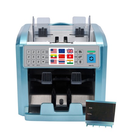 Masini numarat banii - Masina de numarat si verificat bancnote senzor CIS 1+1/2 buzunare SP 8PLUS