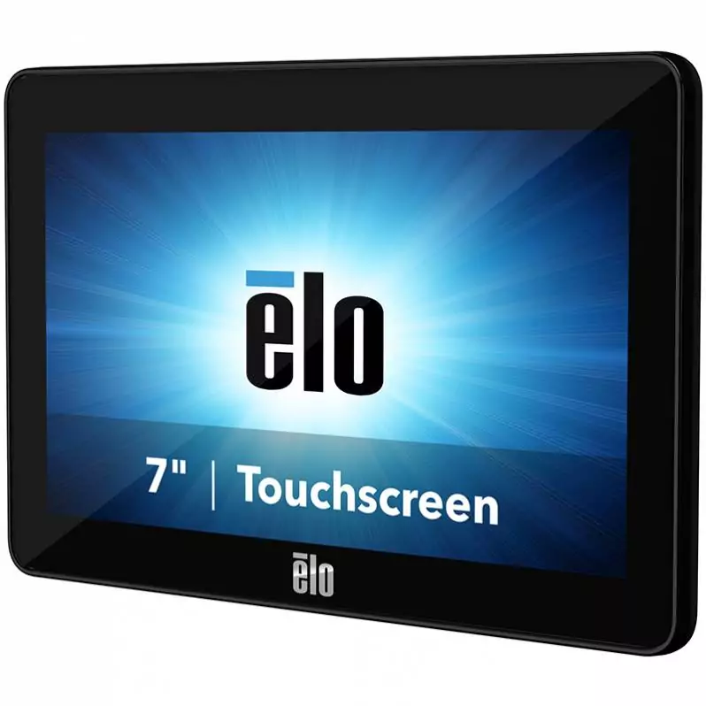 Monitoare TouchScreen - Monitor POS touchscreen Elo Touch 0702L, 7 inch, PCAP, ZeroBezel, negru