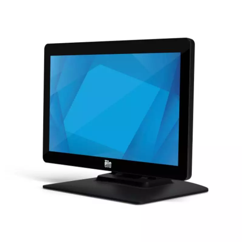 Monitoare TouchScreen - Monitor POS touchscreen ELO Touch 1502L, 15 inch, HD, PCAP, stand, negru